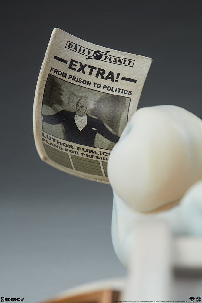 Superman DC Comics Animated Series Collection Man of Steel Statue by Sideshow - Collectors Row Inc.