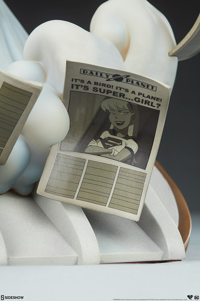 Superman DC Comics Animated Series Collection Man of Steel Statue by Sideshow - Collectors Row Inc.