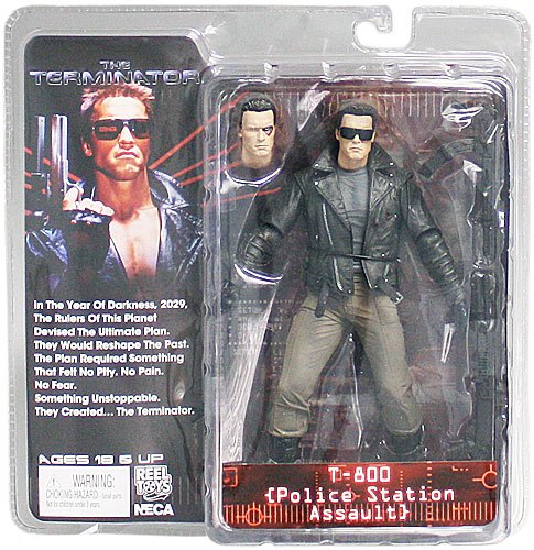 NECA Terminator Police Station Assault T 800 Series 2 Action