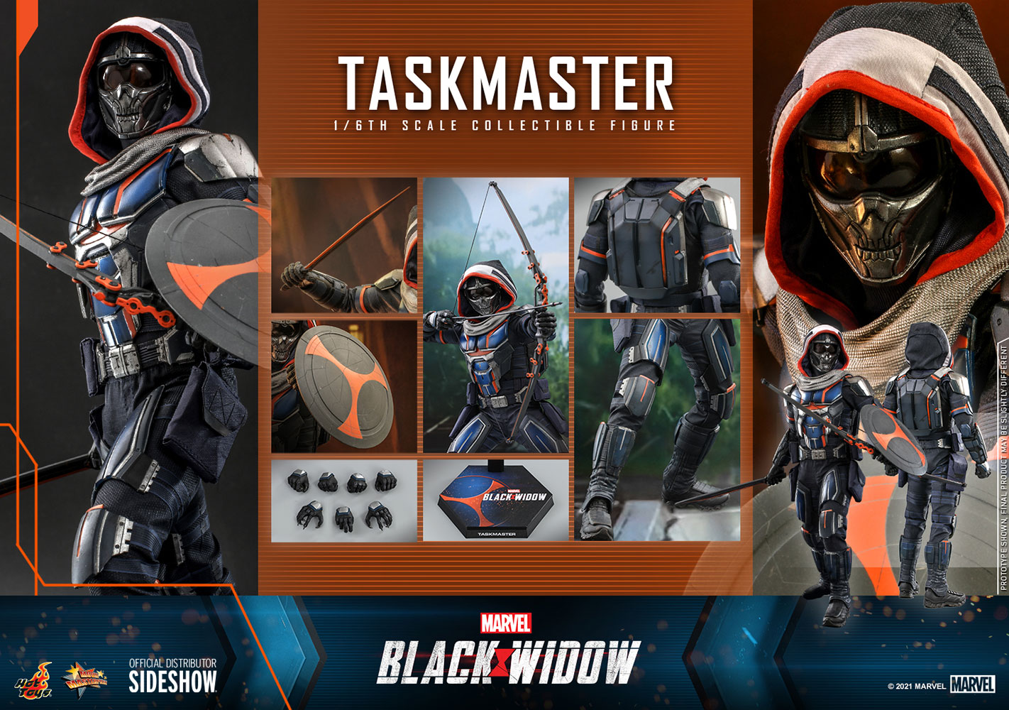 Taskmaster Marvel Black Widow Sixth Scale Figure