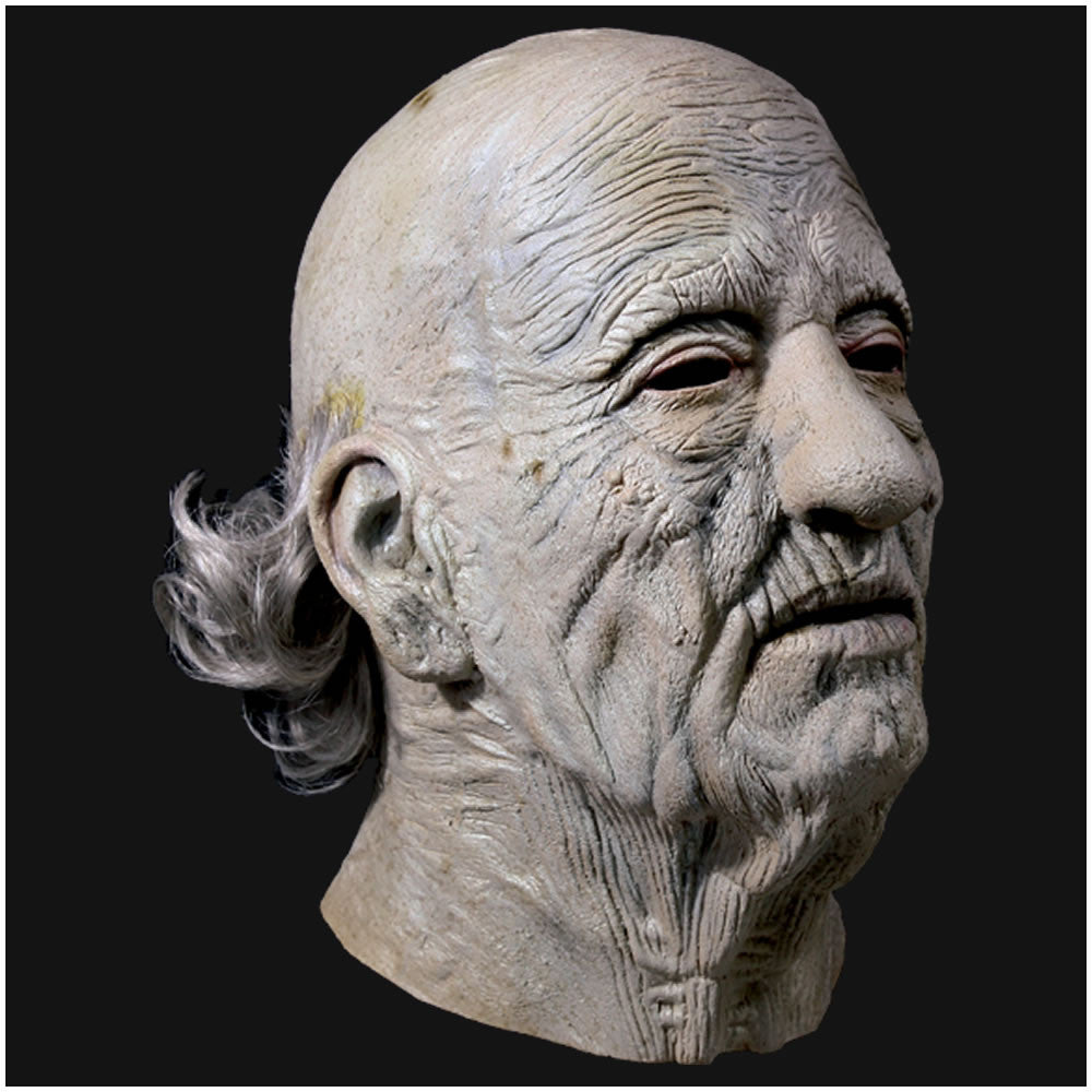 Leatherface 1974 GRANDPA Mask Texas Chainsaw Massacre by Trick or Treat Studios - Collectors Row Inc.