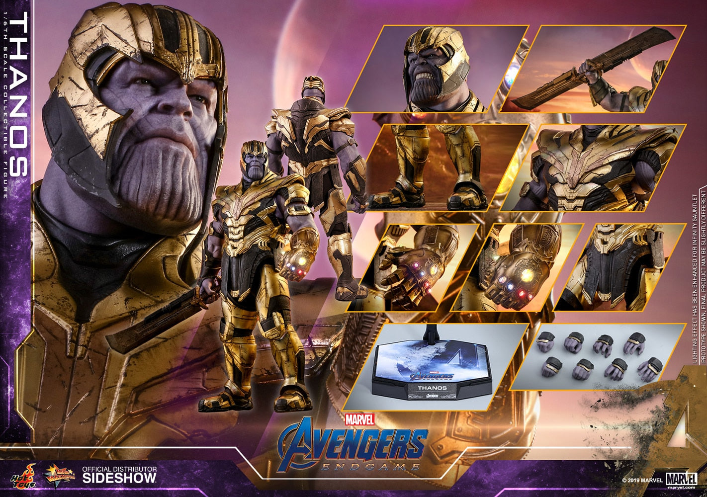 Thanos Marvel Avengers: Endgame Sixth Scale Figure - Collectors Row Inc.