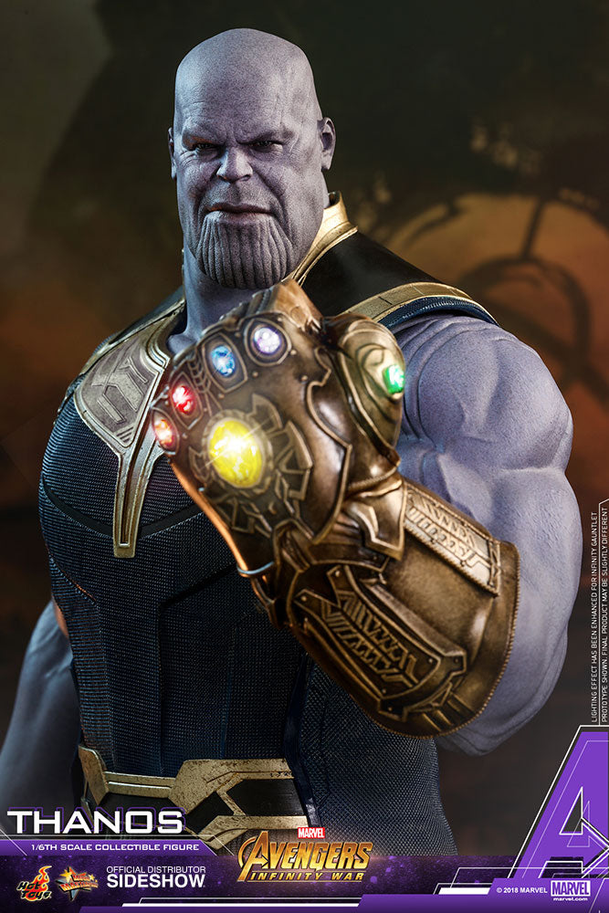 Hot Toys Thanos Infinity War Avengers Marvel 1/6 Scale Figure - Collectors Row Inc.