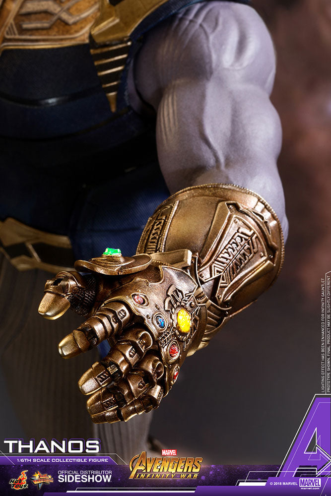 Hot Toys Thanos Infinity War Avengers Marvel 1/6 Scale Figure - Collectors Row Inc.