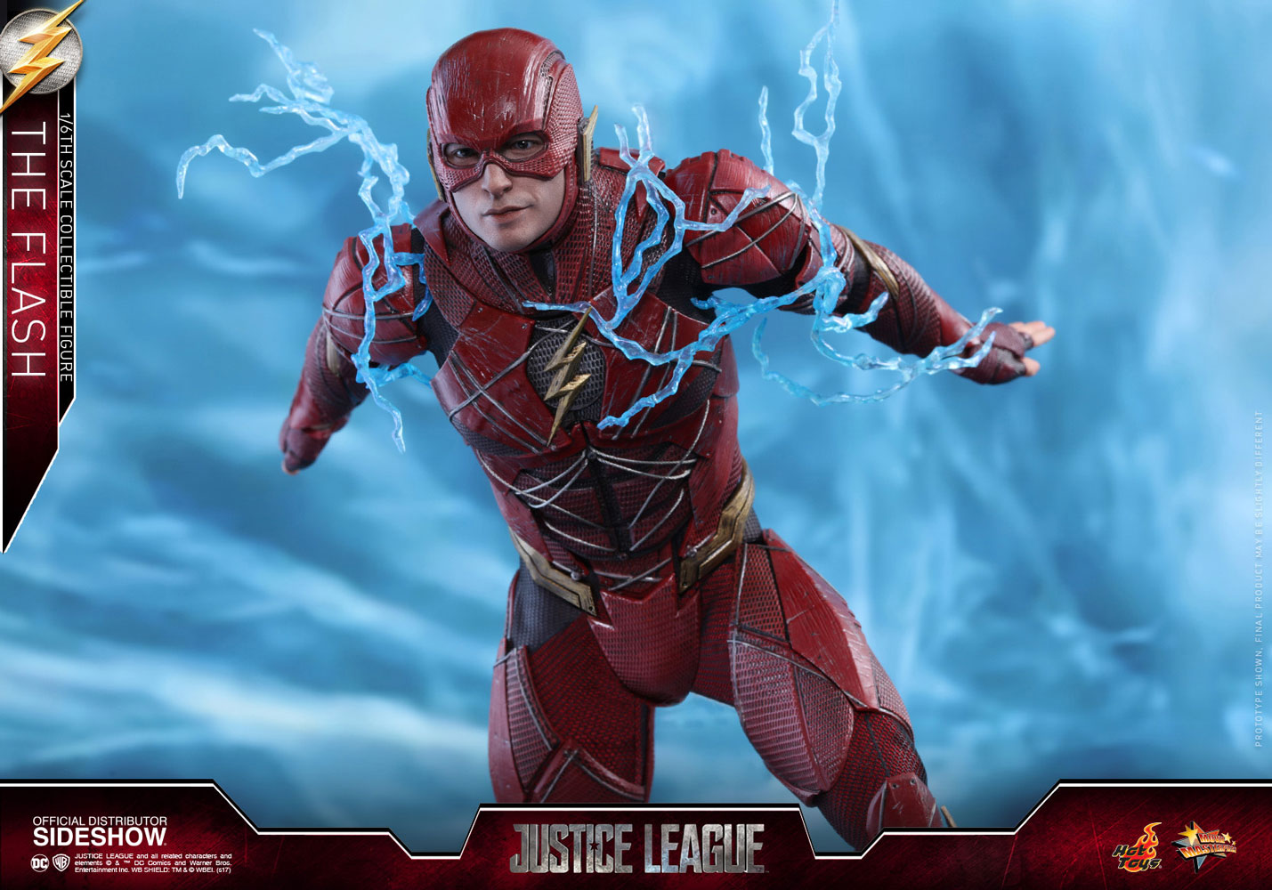 Hot Toys The Flash Justice League - Movie Masterpiece Series - Sixth Scale Figure - Collectors Row Inc.