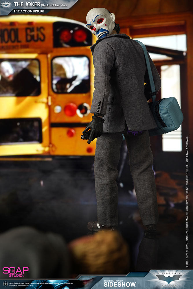 Soap Studio The Joker (Bank Robber Version) Batman The Dark Knight 1:12 Action Figure - Collectors Row Inc.