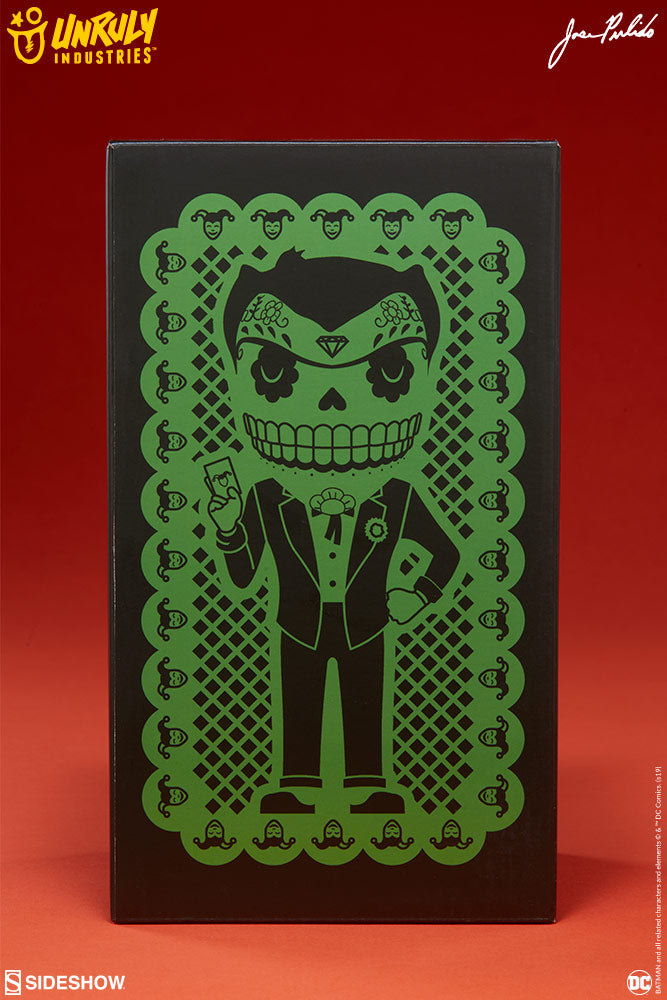 Joker DC Comics Calavera Designer Toy by Unruly Industries and Sideshow Collectibles - Collectors Row Inc.