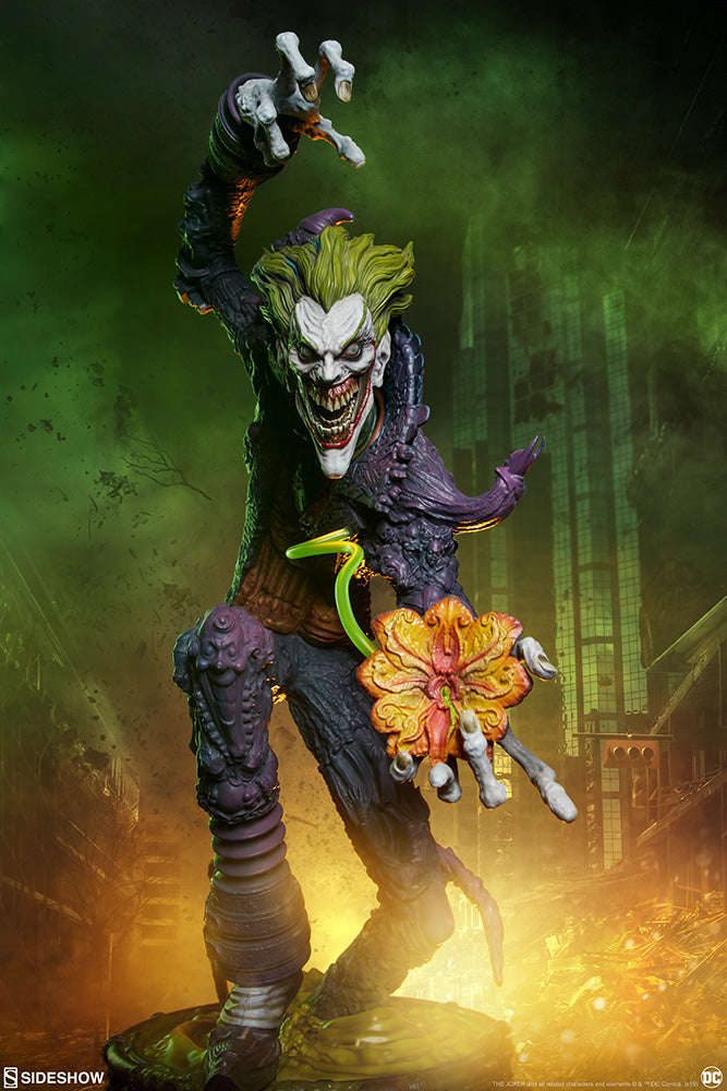 Joker Nightmare DC Comics Gotham City Collection Statue by Sideshow Collectibles - Collectors Row Inc.