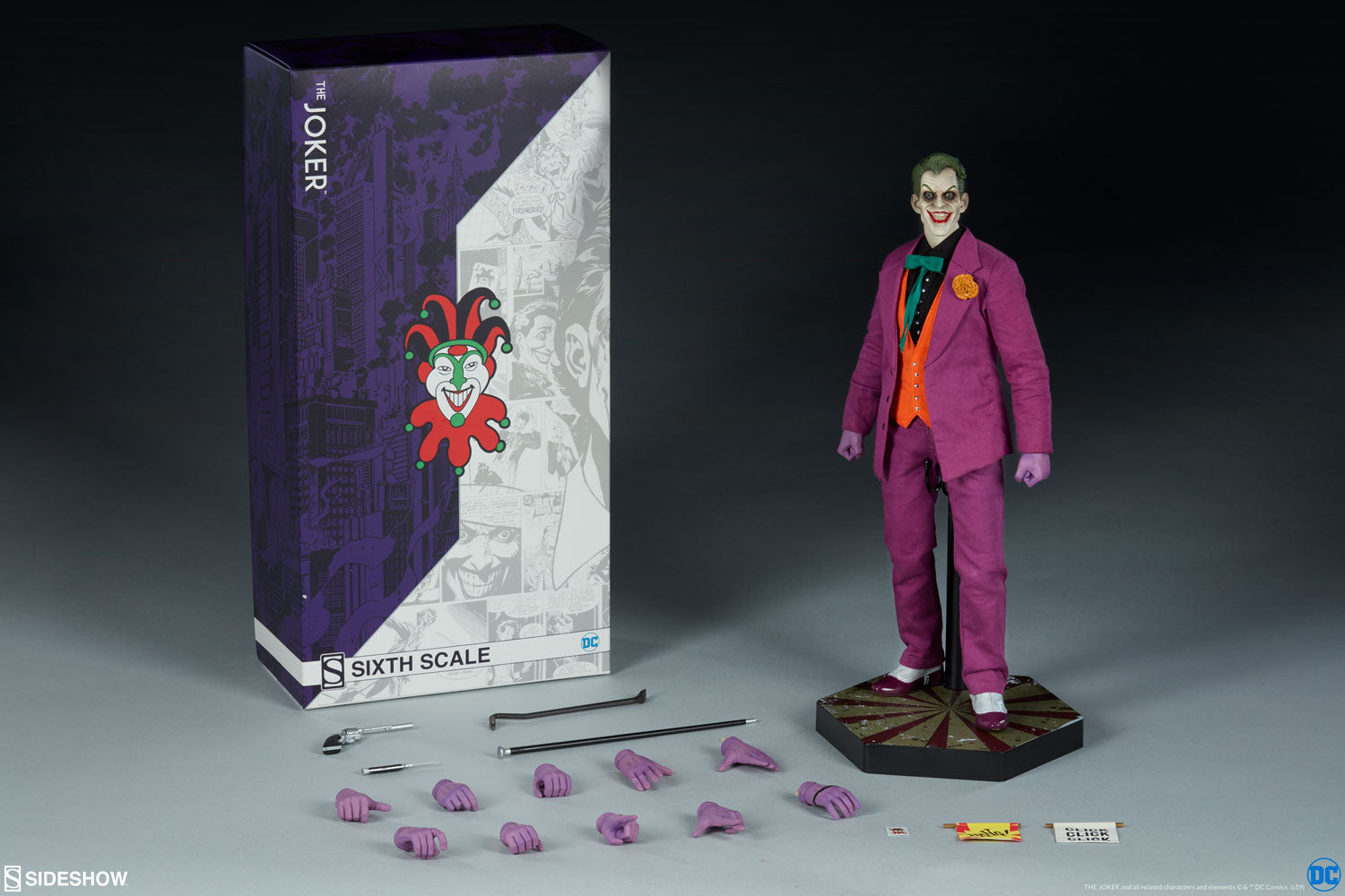 The Joker Sixth Scale Action Figure - Collectors Row Inc.