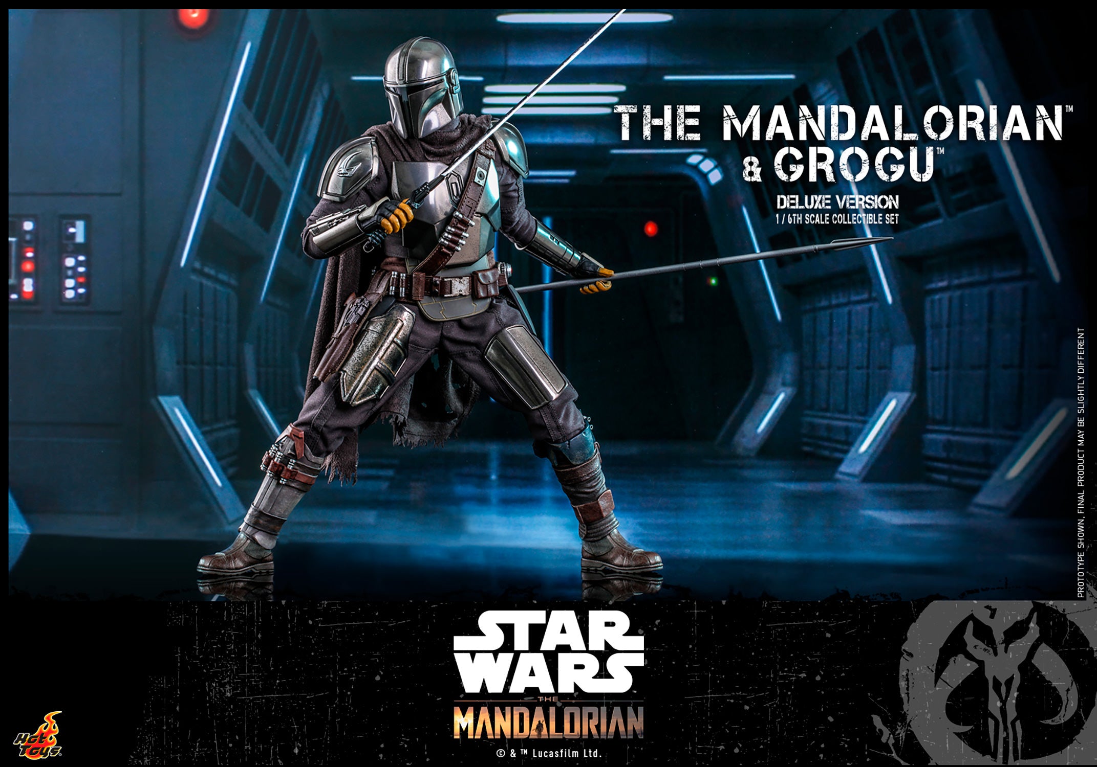 The Mandalorian and Grogu (Deluxe Version) Sixth Scale Figure Set ...