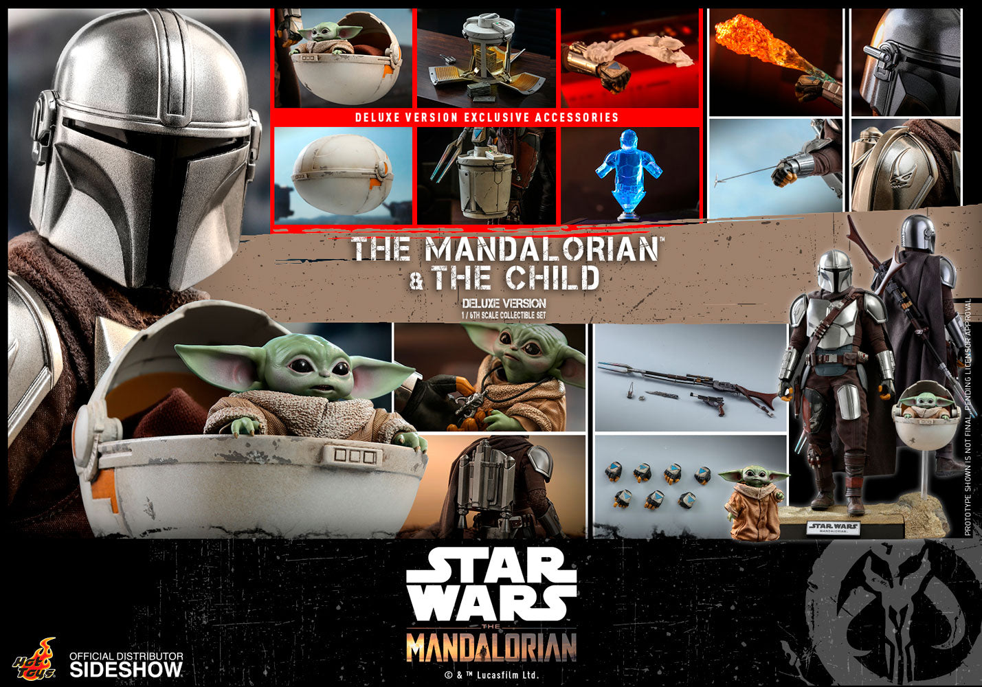 The Mandalorian and The Child (Deluxe) Collectible Set