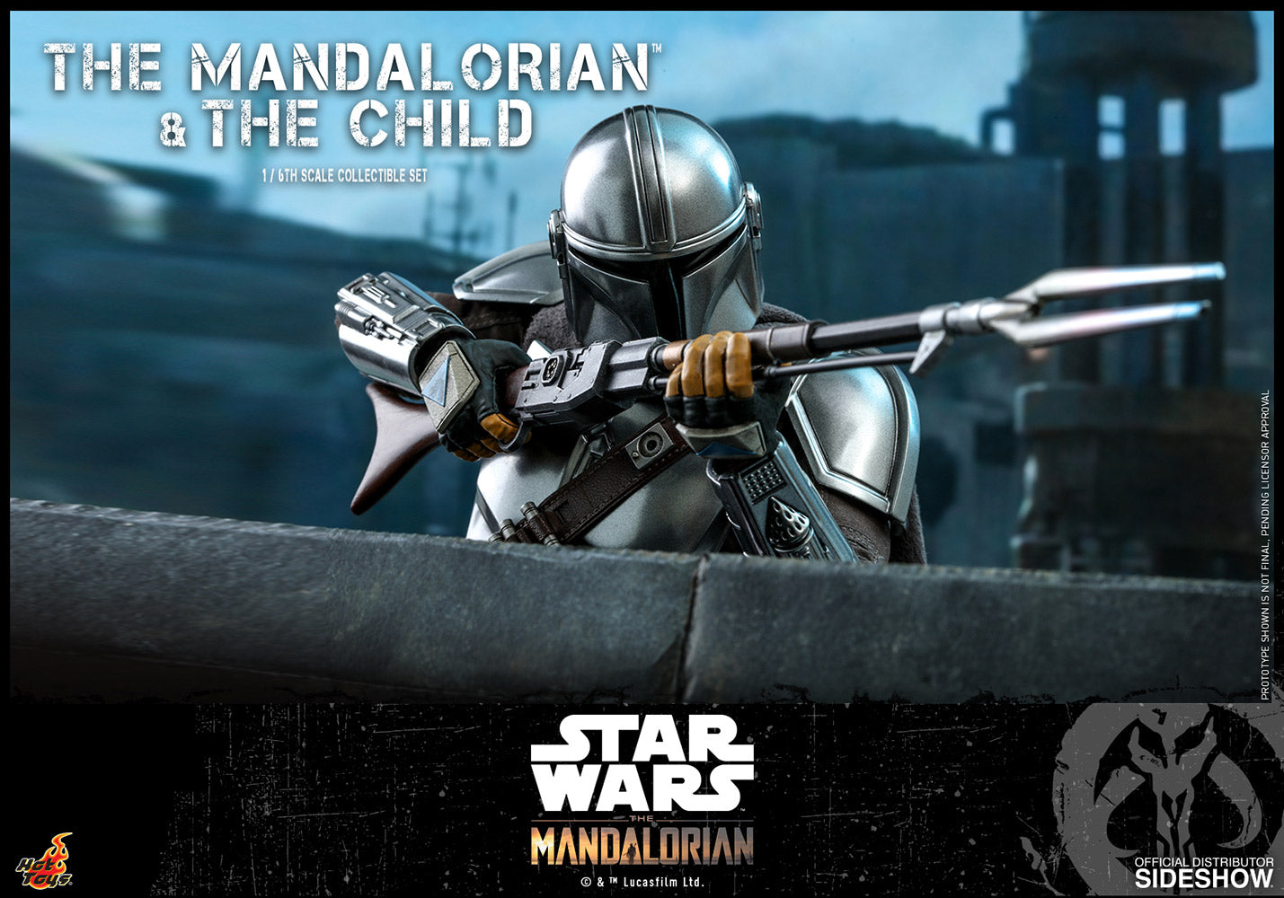 The Mandalorian and The Child Collectible Sixth Scale Set
