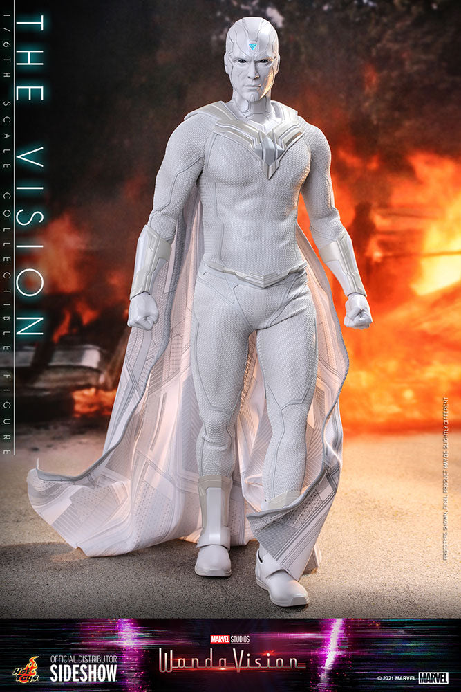 The Vision WandaVision Sixth Scale Figure (All White Version)