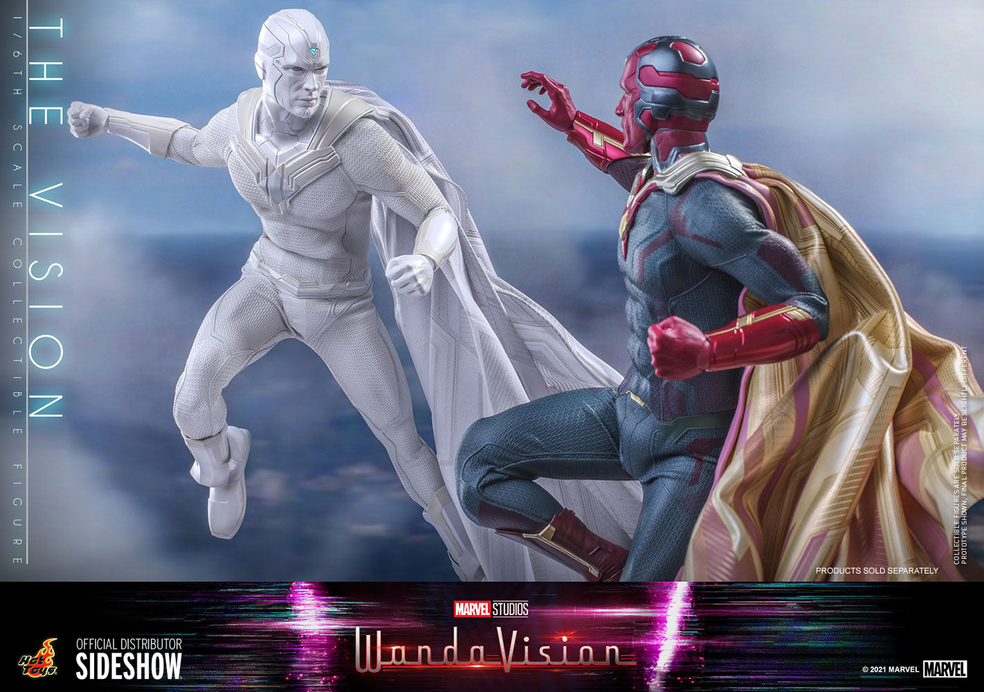The Vision WandaVision Sixth Scale Figure (All White Version)