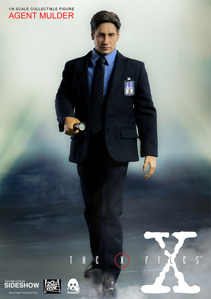 Threezero Agent Mulder X-Files Sixth Scale Figure - Collectors Row Inc.