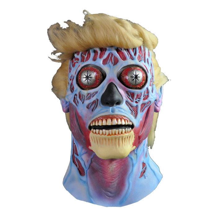 They Live Alien Deluxe Mask - Blonde Version
