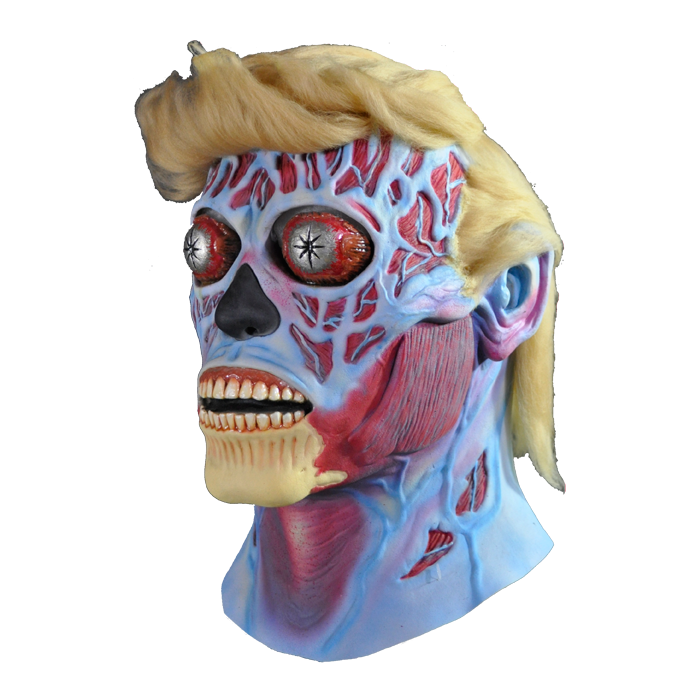 They Live Alien Deluxe Mask - Blonde Version