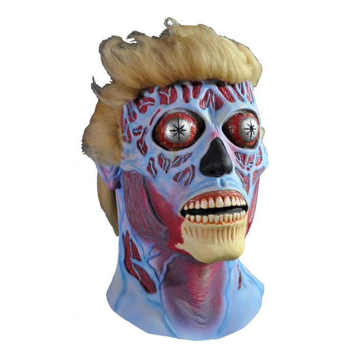 They Live Alien Deluxe Mask - Blonde Version