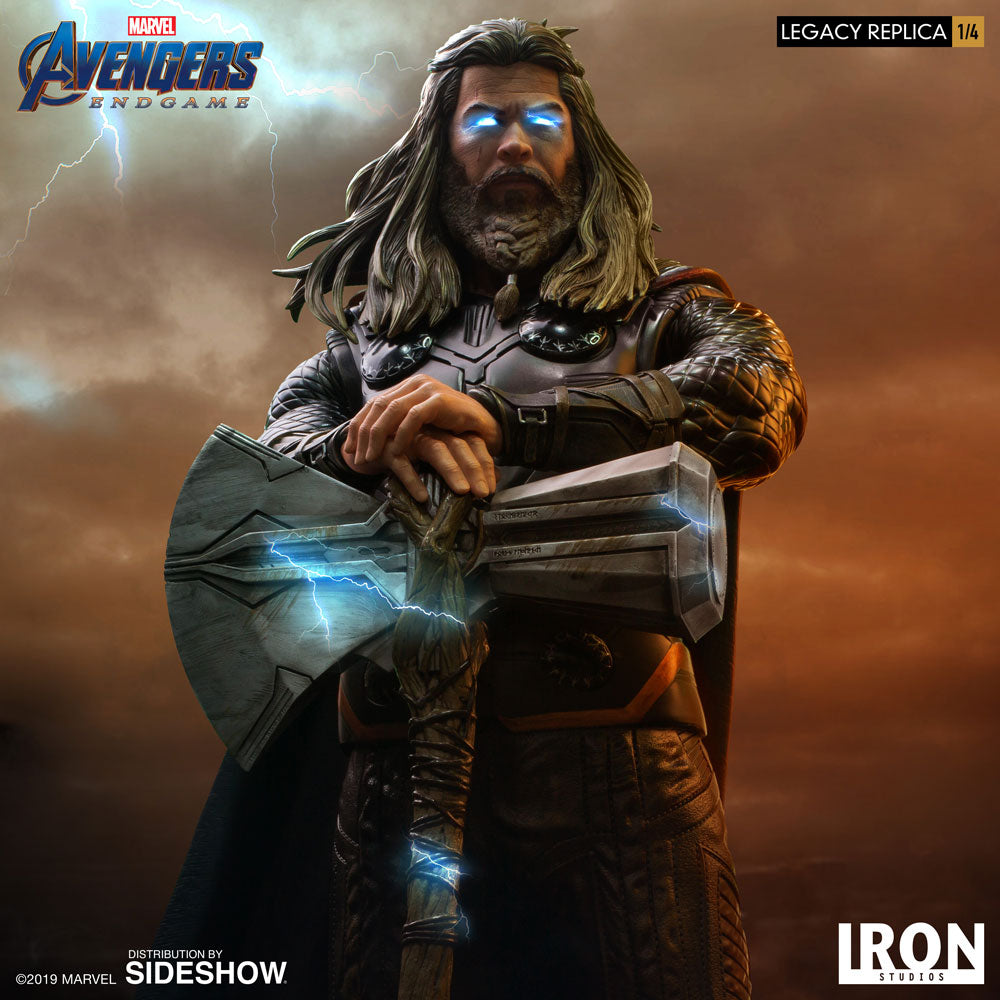 Thor Marvel Avengers: Endgame 1/4 Scale Statue by Iron Studios - Collectors Row Inc.