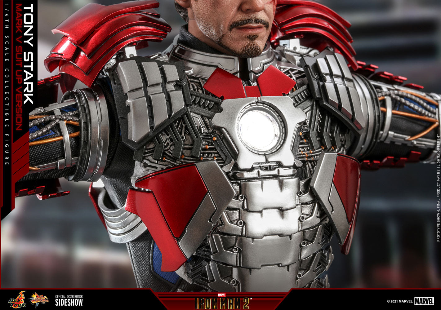 Tony Stark (Mark V Suit Up Version) Sixth Scale Figure