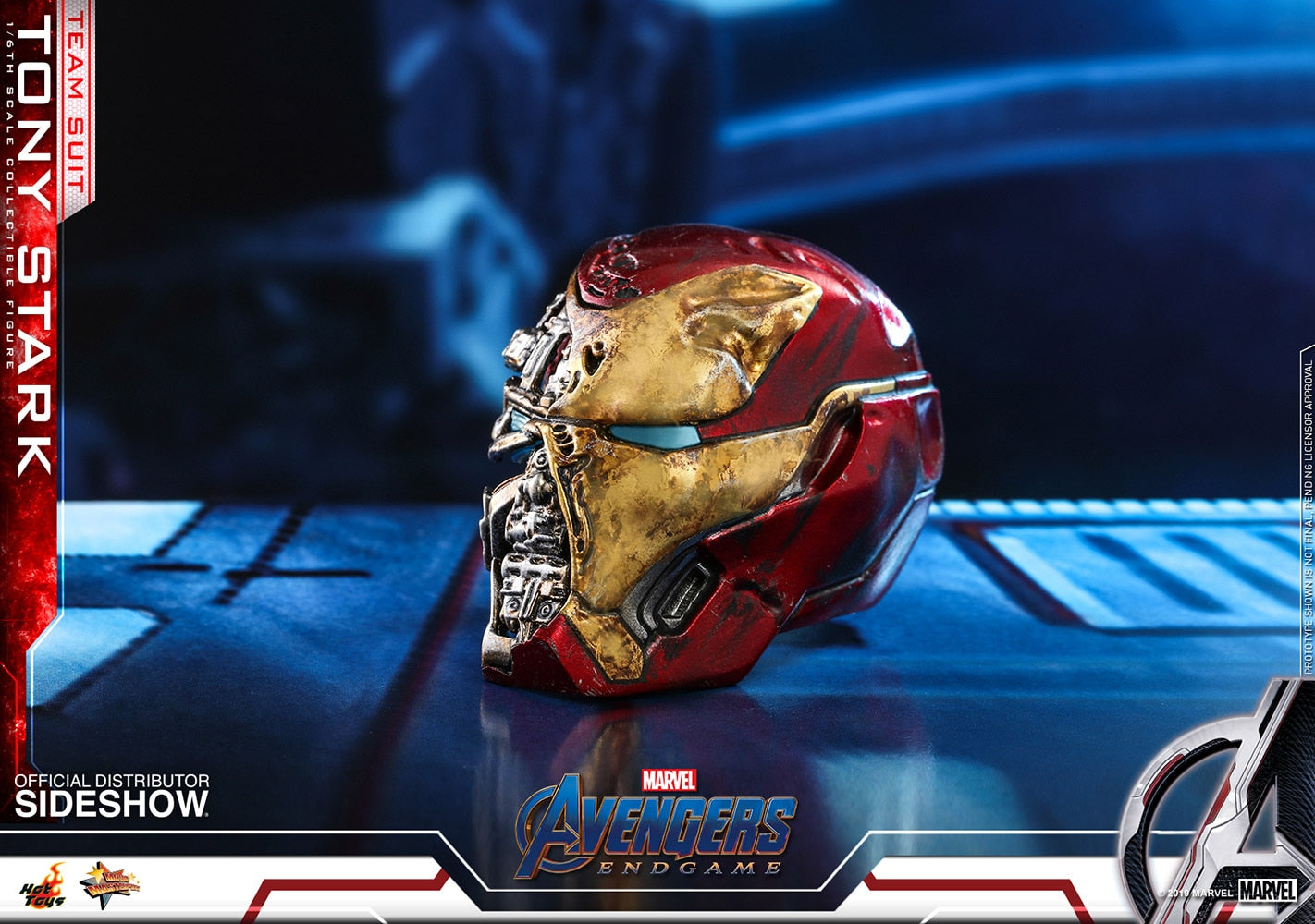Iron Man Tony Stark (Team Suit) Marvel Avengers: Endgame Sixth Scale Figure - Collectors Row Inc.