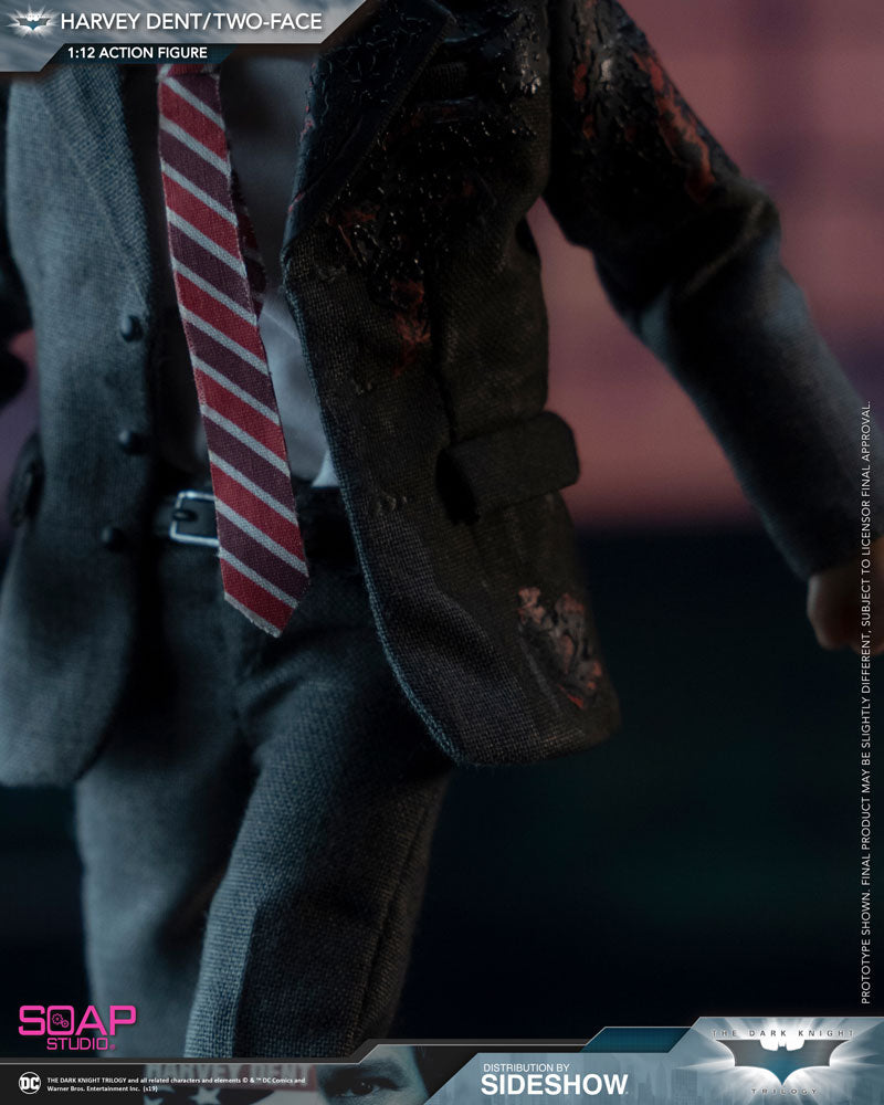 Soap Studio Two-Face Harvey Dark Knight Batman 6" Figure 1/12 Scale - Collectors Row Inc.