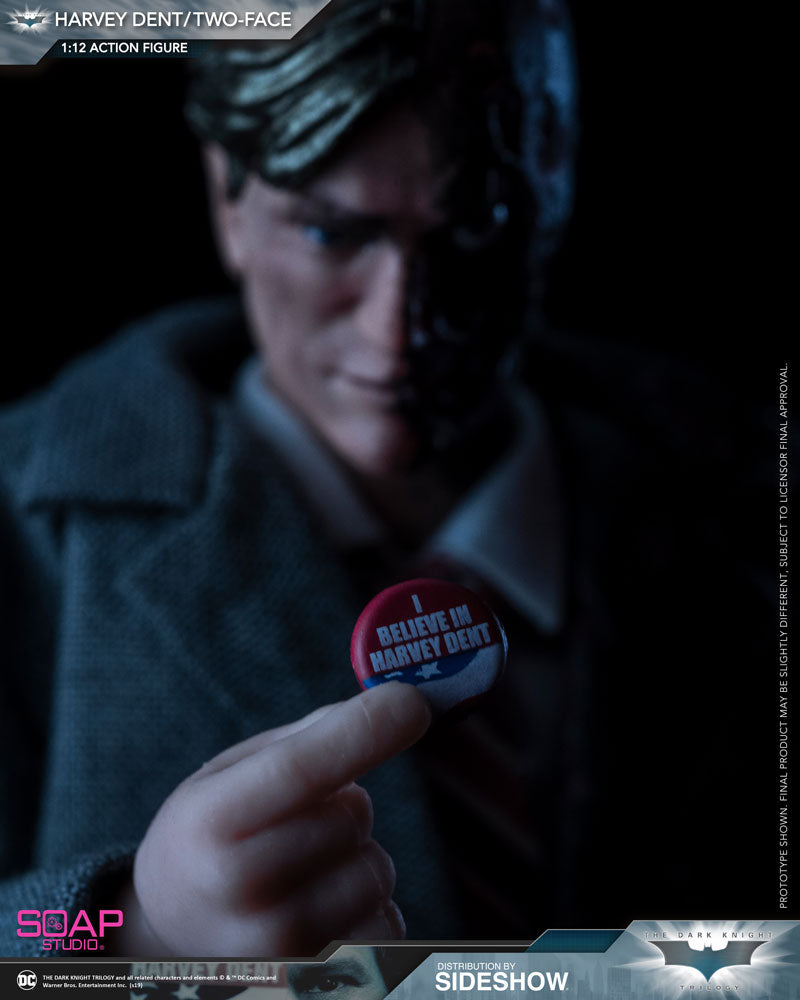 Soap Studio Two-Face Harvey Dark Knight Batman 6" Figure 1/12 Scale - Collectors Row Inc.
