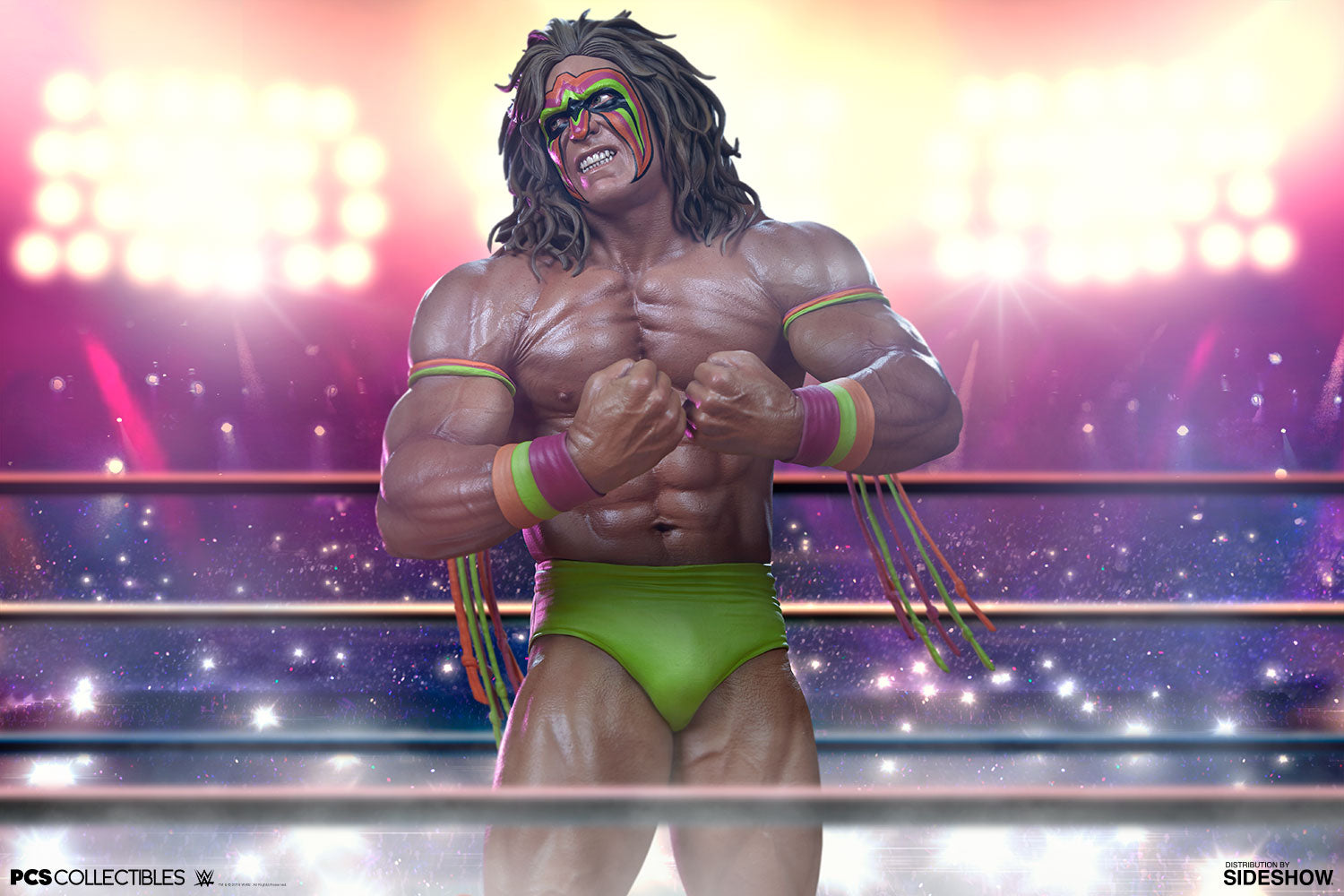 Ultimate Warrior WWE 1/4 Scale Statue by PCS Pop Culture Shock - Collectors Row Inc.