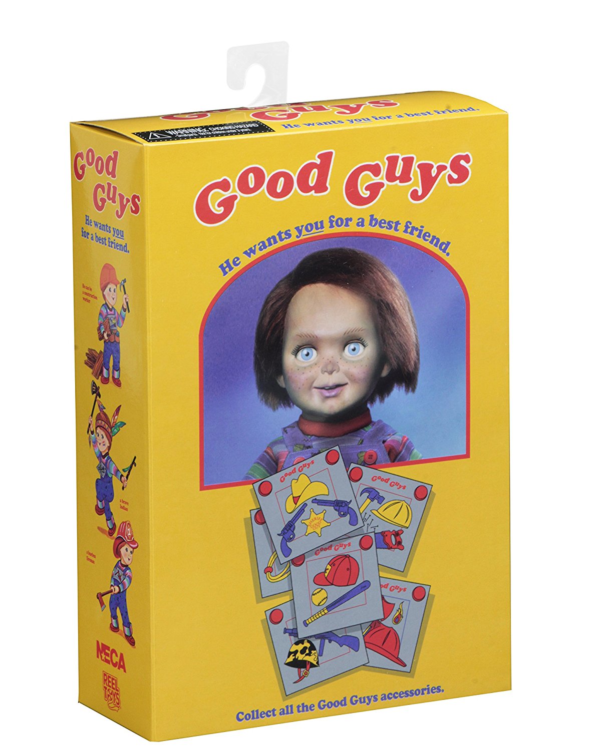 NECA - Chucky 4 inch Scale Action Figure - Ultimate Chucky - Collectors Row Inc.