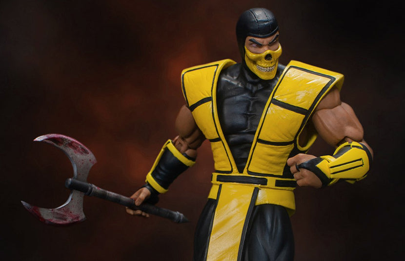 Storm Collectibles Mortal Kombat Scorpion 1/12 Action Figure - Collectors Row Inc.