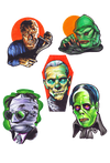 Universal Classic Monsters Wall Decor Series 1 Collection - Collectors Row Inc.