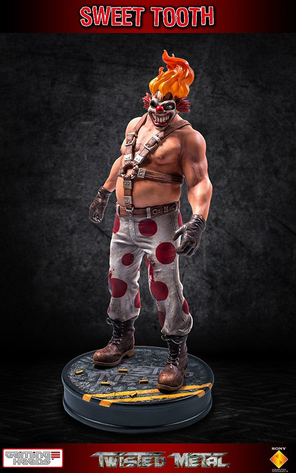 Twisted Metal Sweet Tooth Playstation Statue by Gaming Heads - Collectors Row Inc.