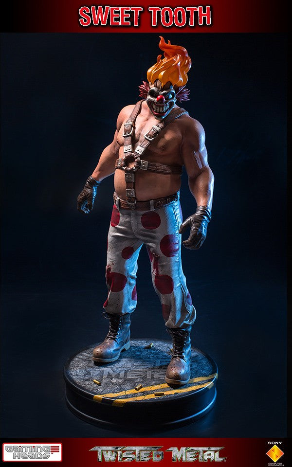 Twisted Metal Sweet Tooth Playstation Statue by Gaming Heads - Collectors Row Inc.
