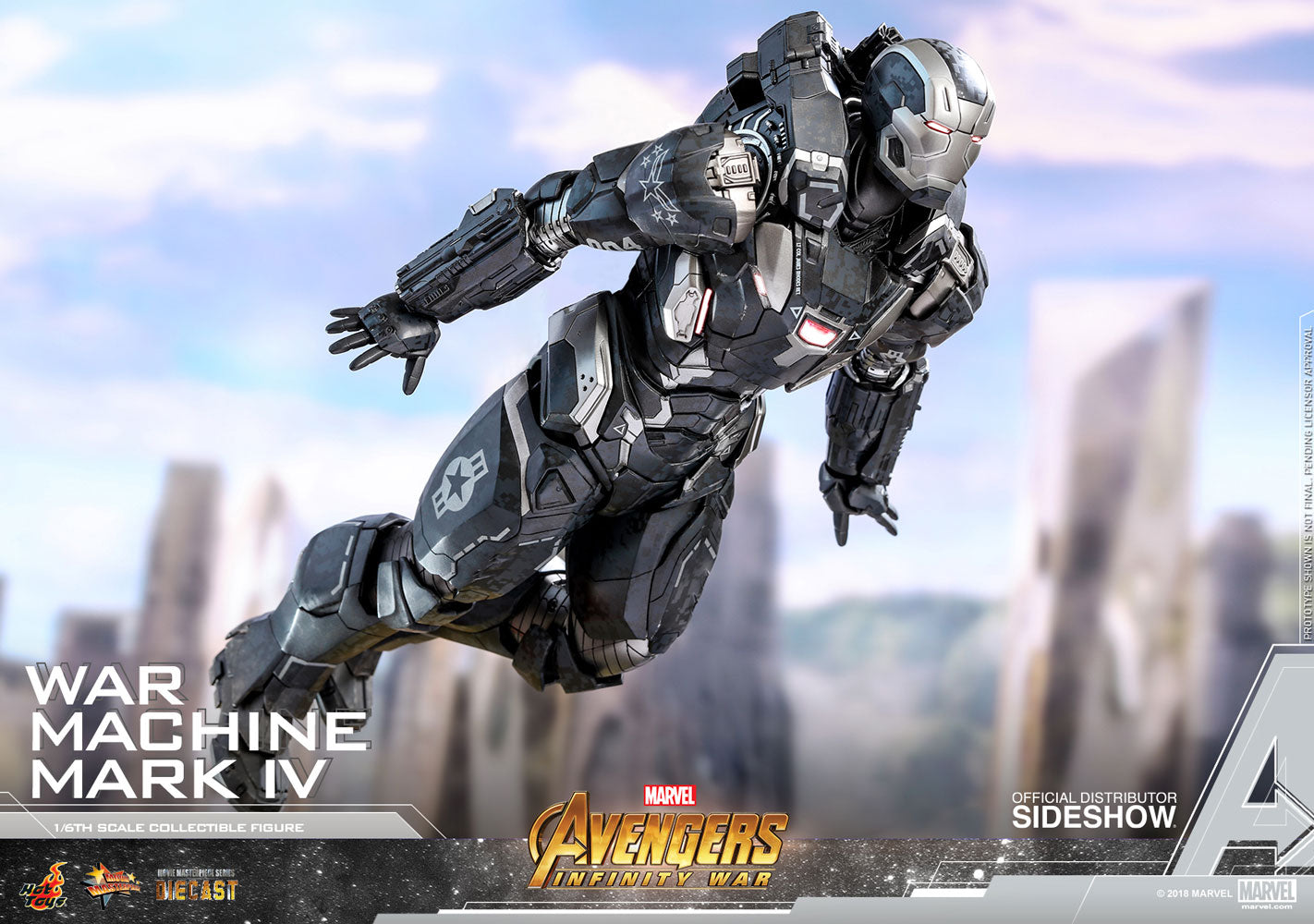 War Machine Mark IV DIECAST - Avengers: Infinity War - Collectors Row Inc.