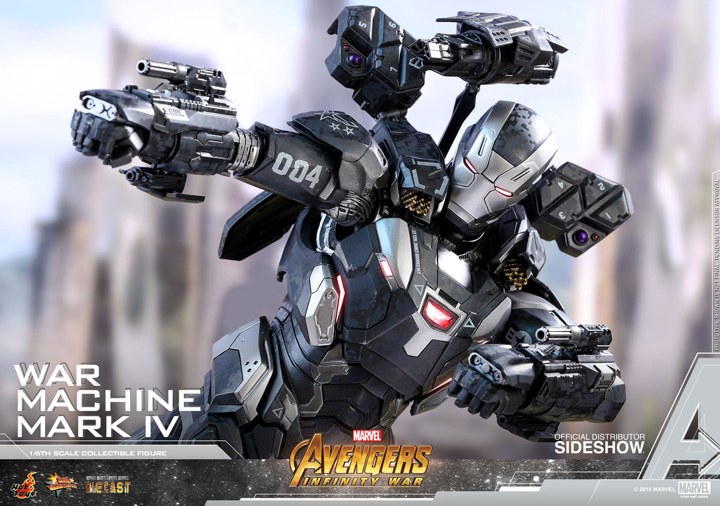 War Machine Mark IV DIECAST - Avengers: Infinity War - Collectors Row Inc.