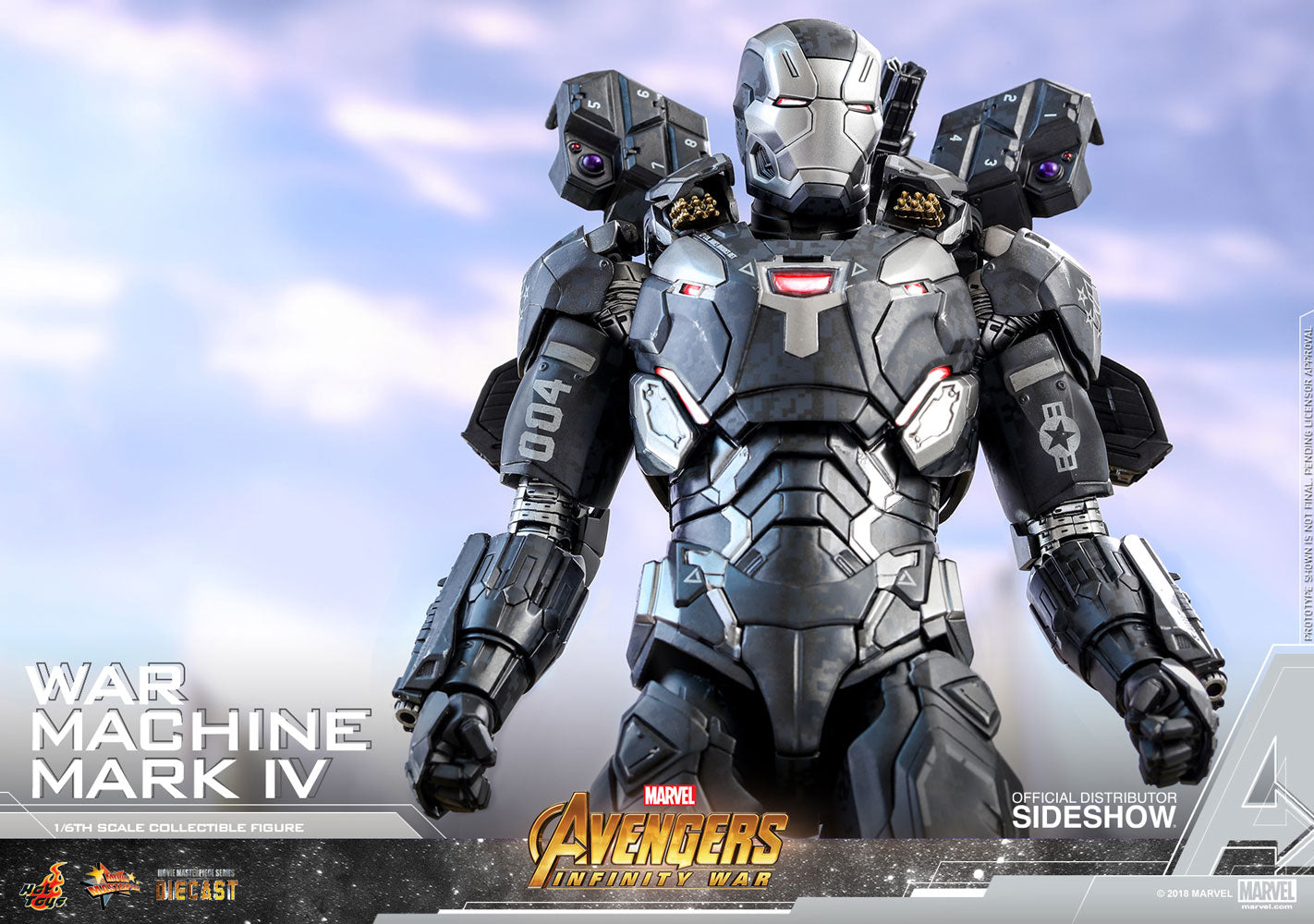 War Machine Mark IV DIECAST - Avengers: Infinity War - Collectors Row Inc.