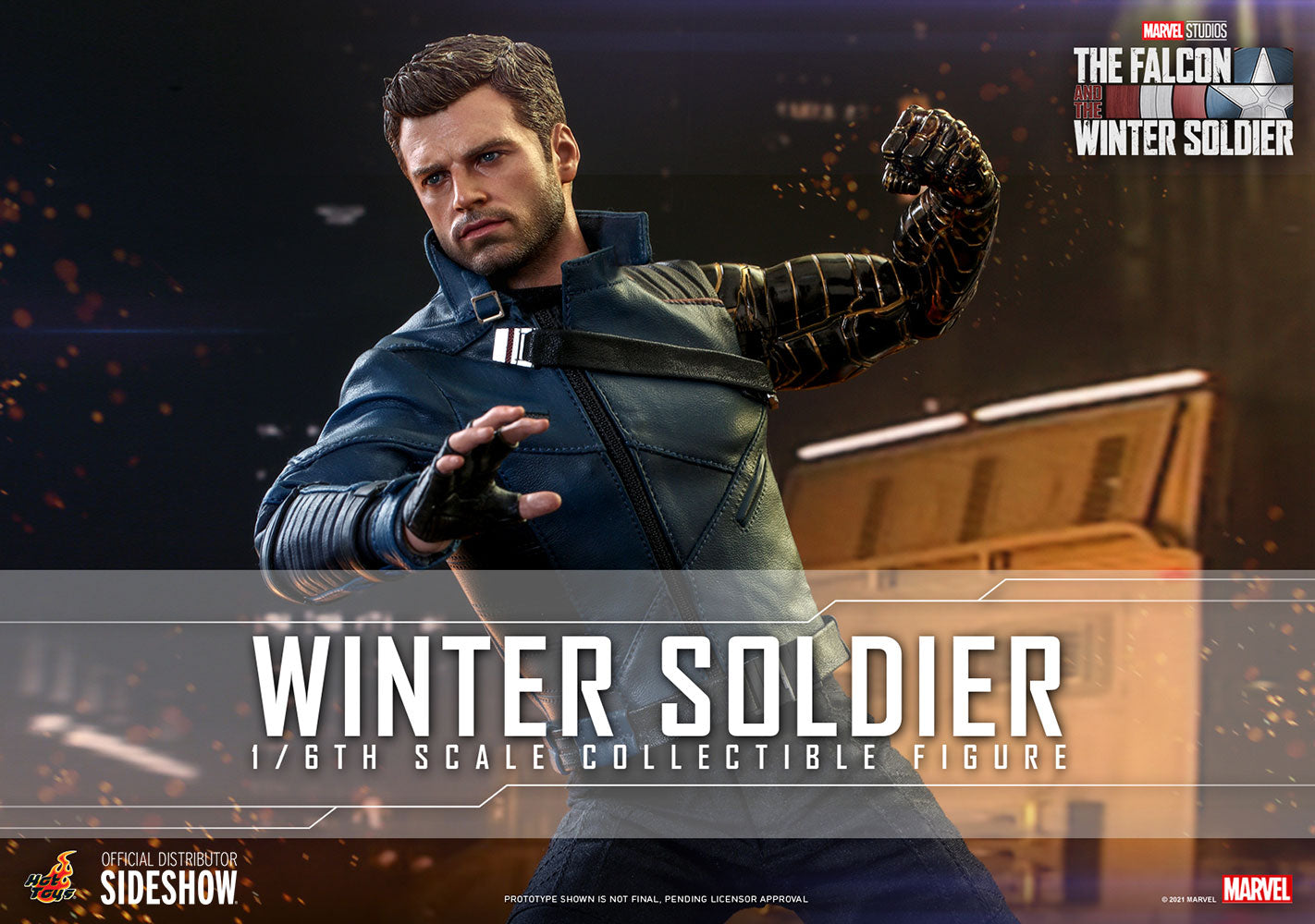 The Falcon and The Winter Soldier Bucky Barnes 1/6 Scale Figure