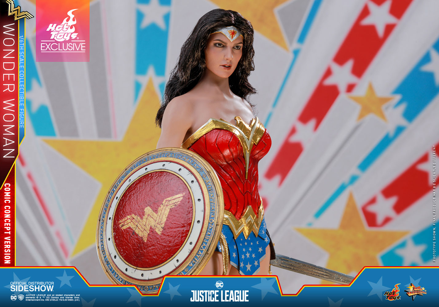 Hot Toys Wonder Woman Comic Concept Version Sixth Scale Figure - Collectors Row Inc.