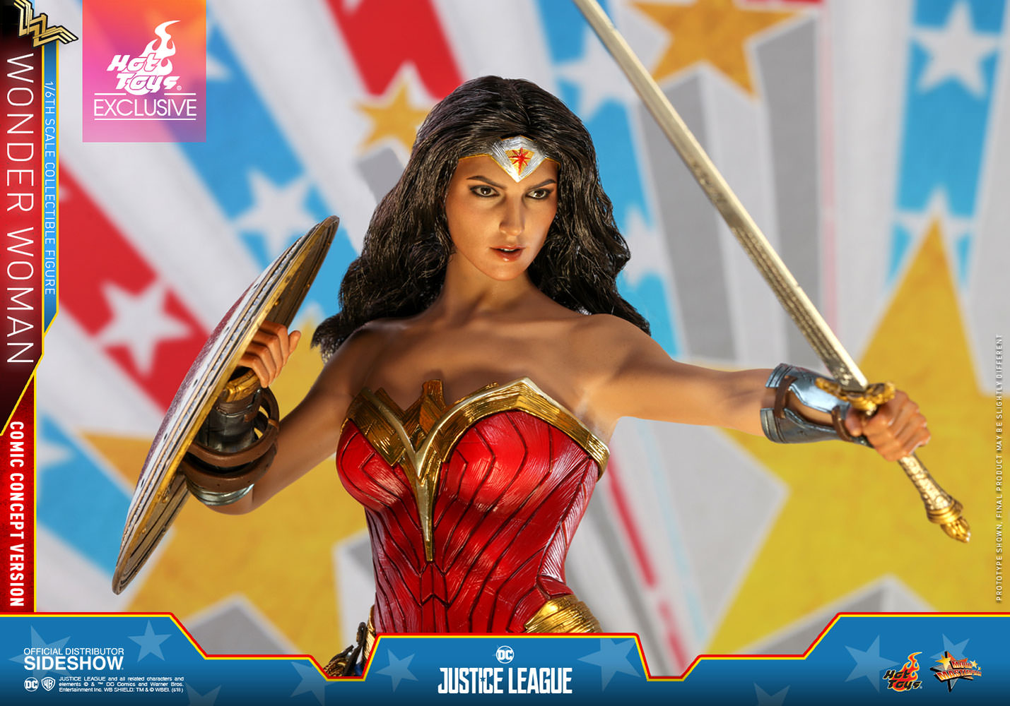 Hot Toys Wonder Woman Comic Concept Version Sixth Scale Figure - Collectors Row Inc.