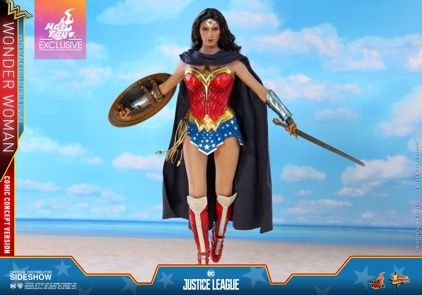 Hot Toys Wonder Woman Comic Concept Version Sixth Scale Figure - Collectors Row Inc.