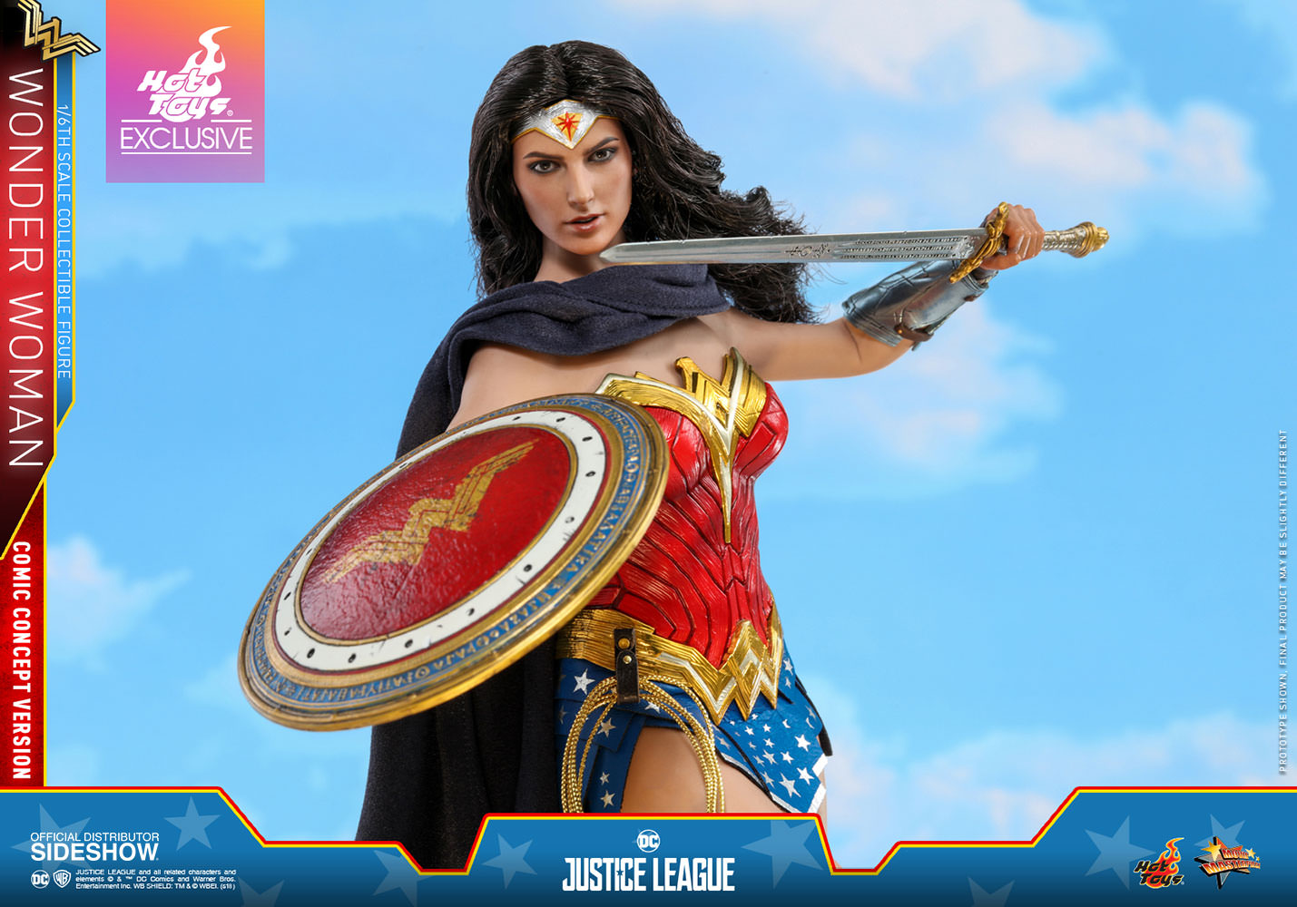 Hot Toys Wonder Woman Comic Concept Version Sixth Scale Figure - Collectors Row Inc.