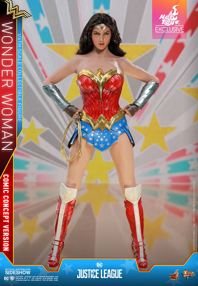Hot Toys Wonder Woman Comic Concept Version Sixth Scale Figure - Collectors Row Inc.