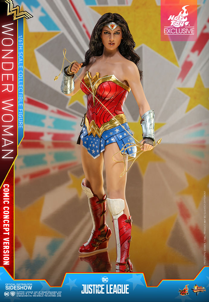 Hot Toys Wonder Woman Comic Concept Version Sixth Scale Figure - Collectors Row Inc.