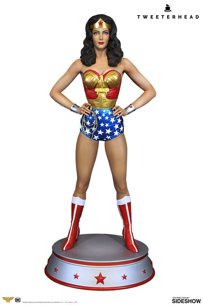 Wonder Woman EXCLUSIVE Statue Lynda Carter Maquette - Collectors Row Inc.