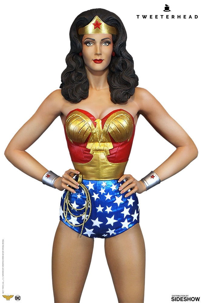 Wonder Woman EXCLUSIVE Statue Lynda Carter Maquette - Collectors Row Inc.