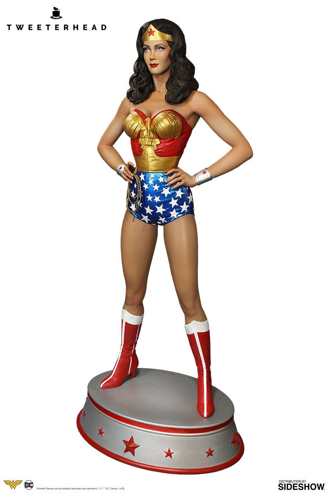Wonder Woman EXCLUSIVE Statue Lynda Carter Maquette - Collectors Row Inc.