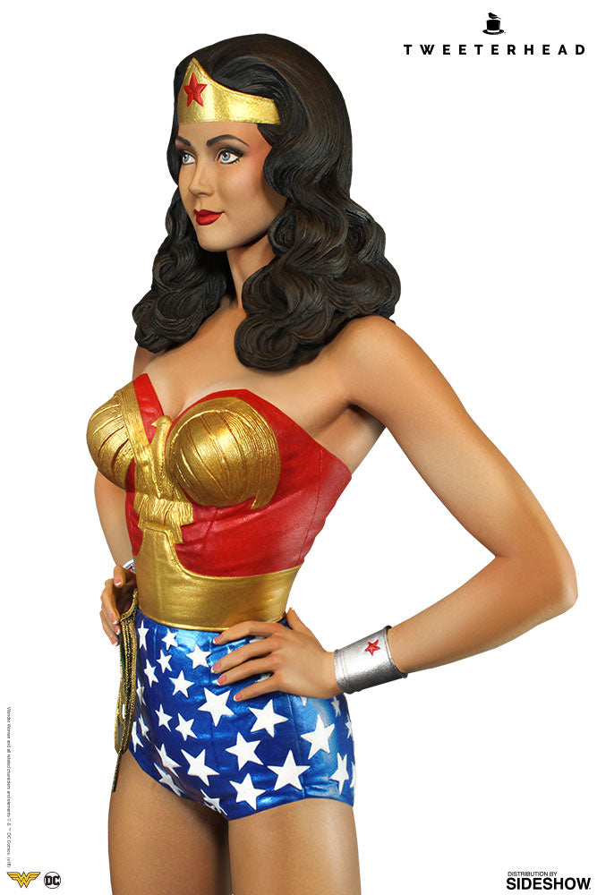 Wonder Woman EXCLUSIVE Statue Lynda Carter Maquette - Collectors Row Inc.