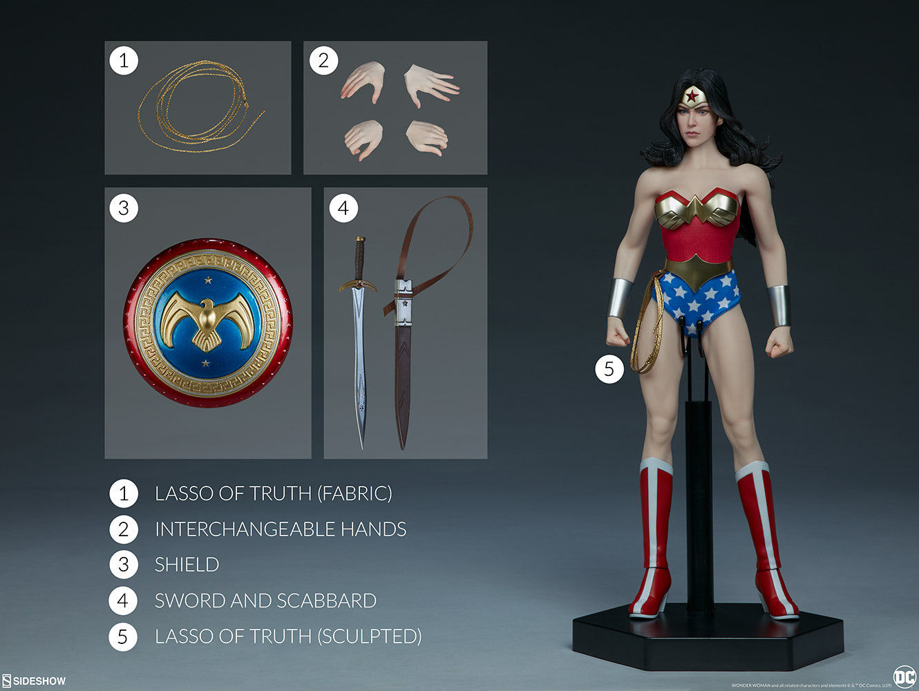 Wonder Woman Sixth Scale Figure - Collectors Row Inc.