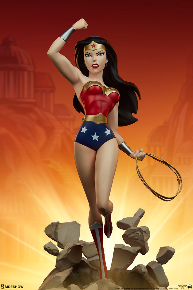 Wonder Woman DC Comics Animated Series Collection Statue by Sideshow Collectibles - Collectors Row Inc.