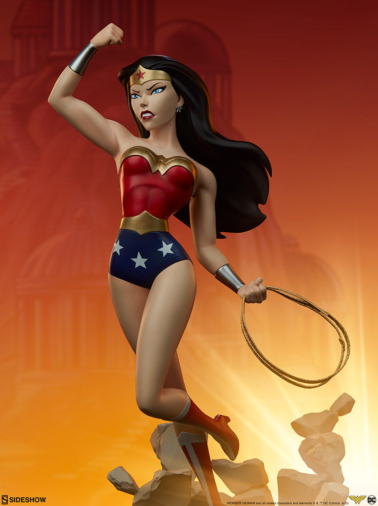 Wonder Woman DC Comics Animated Series Collection Statue by Sideshow Collectibles - Collectors Row Inc.